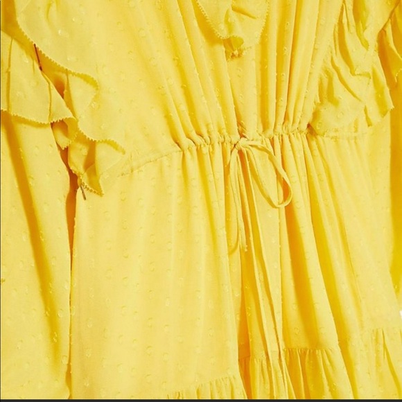 Gorgeous Farm Rio Dress in bold yellow - Picture 3 of 8